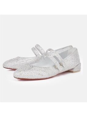Christian Louboutin Sweet
Jane Strass Crystal Wedding
collection RETAIL 3,995